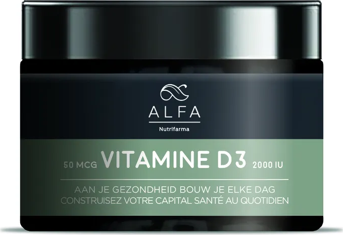 Alfa Vitamine D3 - 2000 IU Softgels 120SG