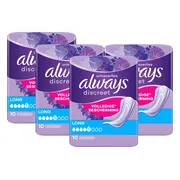 4x Always Discreet Incontinentie verband Long 10 stuks