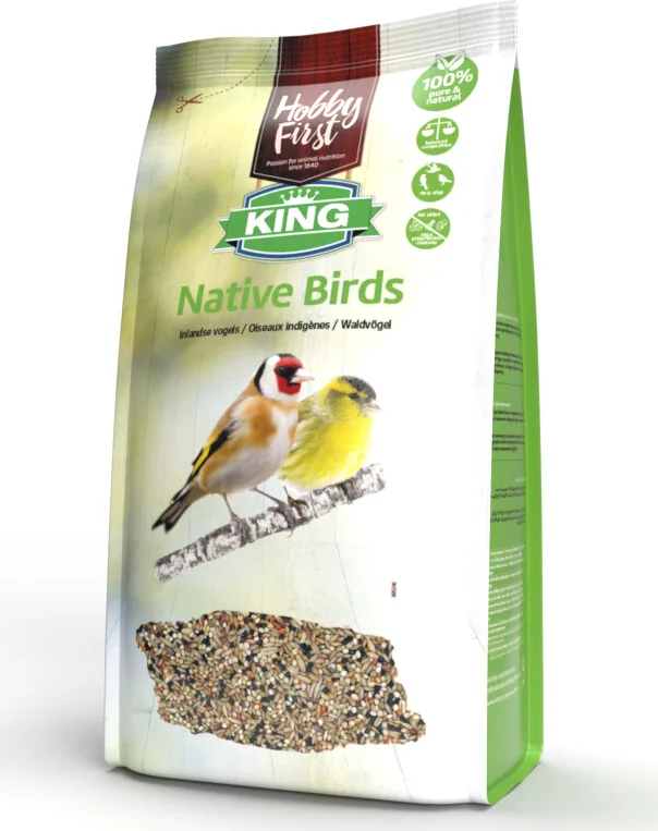 3x HobbyFirst King Inlandse Vogels 4 kg