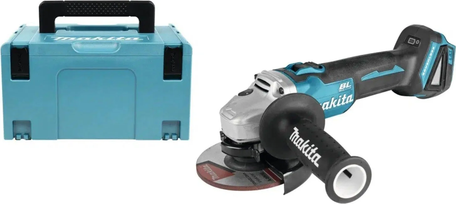 Makita DGA504ZJ Accu Haakse Slijper 125mm 18V Basic Body in Mbox