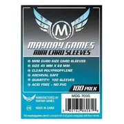 Mini Euro Card Sleeve 45x68 mm (100 Pack)
