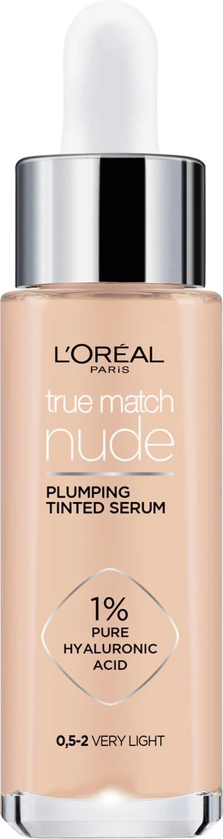L'Oréal True Match Nude Getint Serum 2 Very Light 30 ml