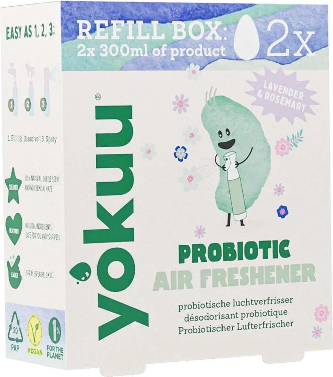 Yokuu Probiotic Air Freshener Refill Lavender & Rosemary 2ST