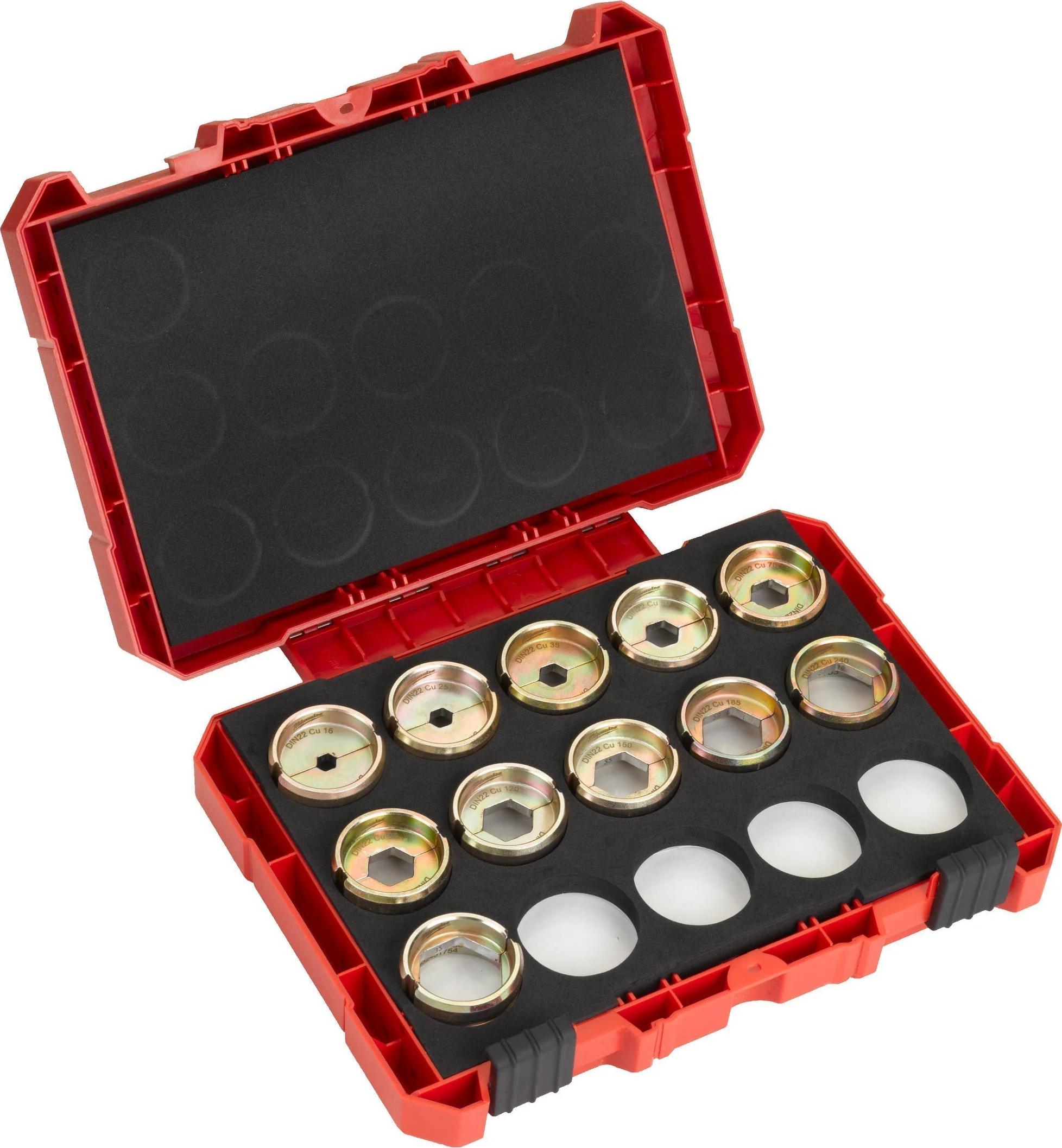 Milwaukee Krimpvormset DIN22 Cu - M18 HCCT - 4932471997
