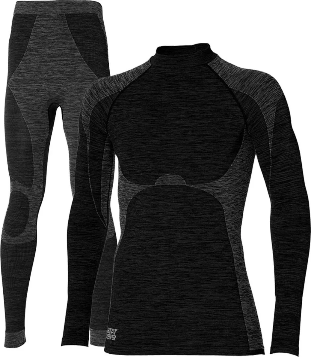 Heatkeeper Thermoset - Heren - Premium - Thermoshirt + legging - TOGwaarde 2.8 - Maat M