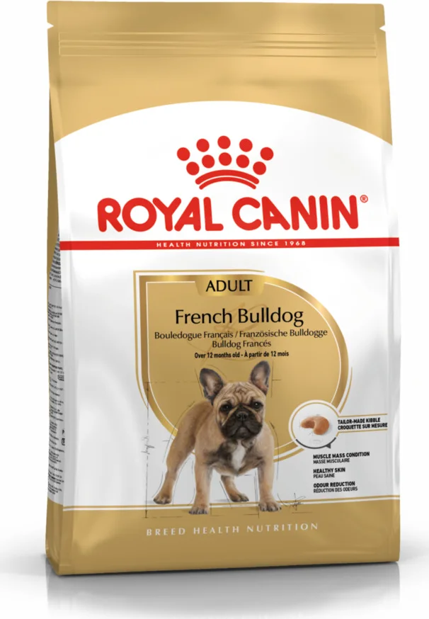 4x Royal Canin Hondenvoer Droog French Bulldog Adult 3 kg