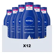 12x NIVEA Bodymilk Verzorgend 400 ml