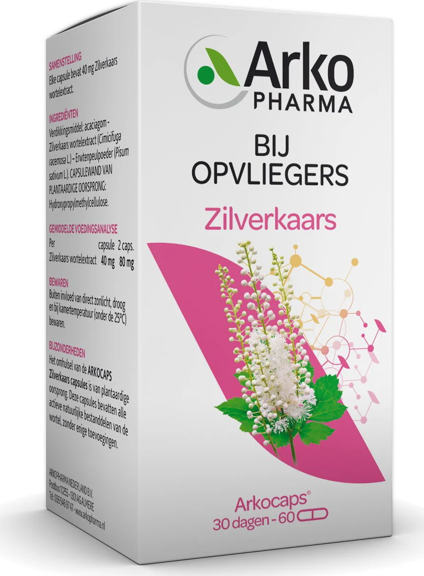 Arkocaps Zilverkaars Capsules 60CP