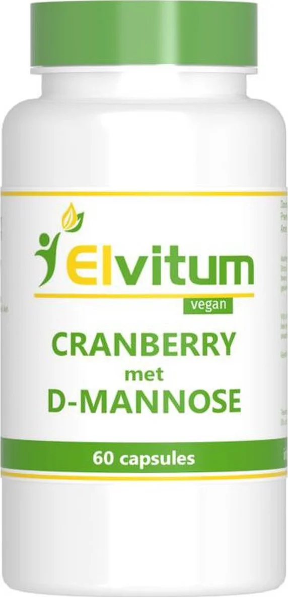 Elvitum Cranberry + D'Mannose Vegicaps 60CP