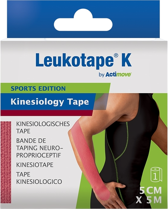 Actimove Kinesiology Tape Roze 5cm x 5m