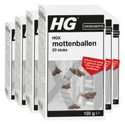 6x HG X Mottenballen 20 stuks
