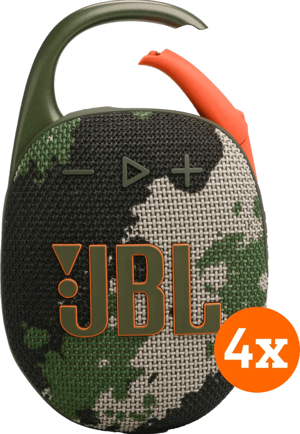 JBL Clip 5 Squad 4-pack