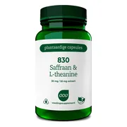AOV 830 Saffraan & L-theanine 30 vegacapsules