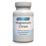 Nova Vitae Magnesium Citraat 200mg Tabletten 180st 180TB