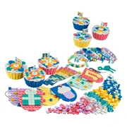 LEGO 41806 DOTS Ultieme feestset met Cupcakes, Armbandjes en Slingers om te Knutselen