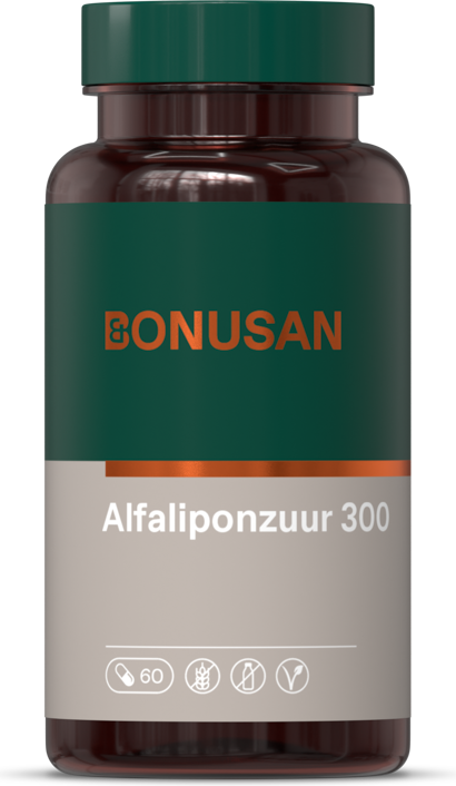 Bonusan Alfaliponzuur 300 Capsules 60CP