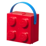 LEGO Doos met handvat - rood