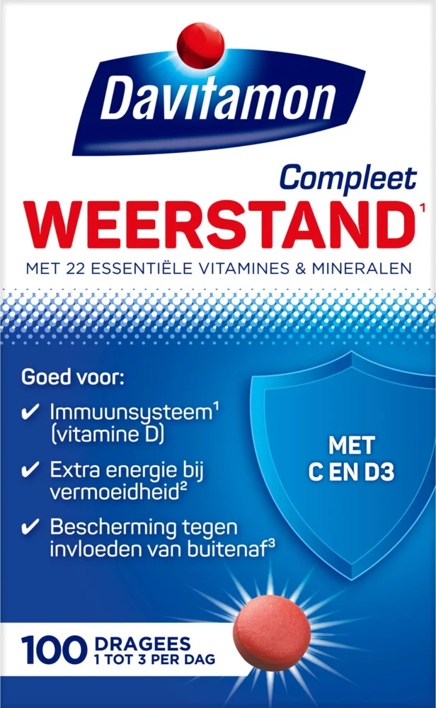 2x Davitamon Compleet Weerstand 100 stuks