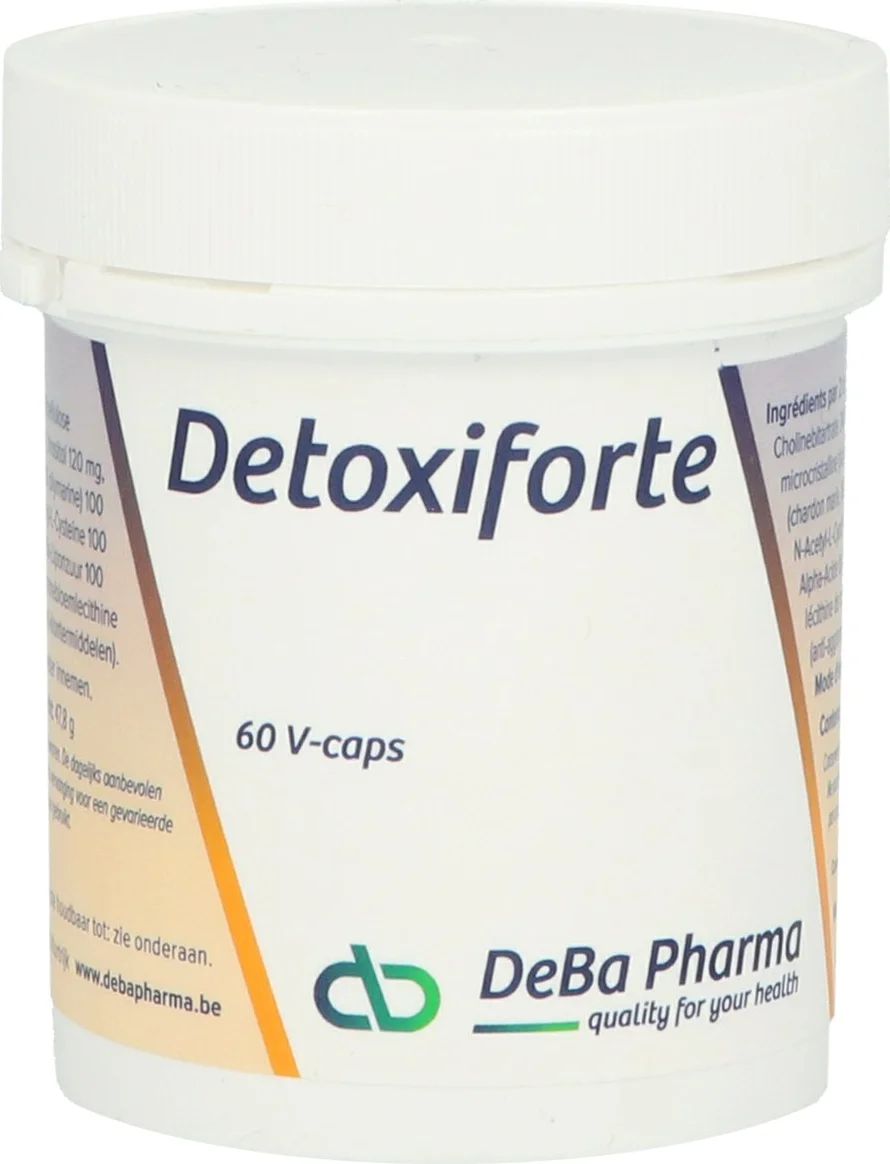 DeBa Pharma Detoxiforte Capsules 60VCP