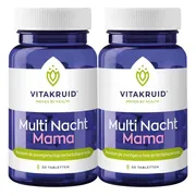 2x Vitakruid Multi Nacht Mama 30 tabletten