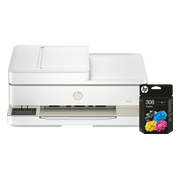 HP ENVY 6520e + 1 set extra cartridges