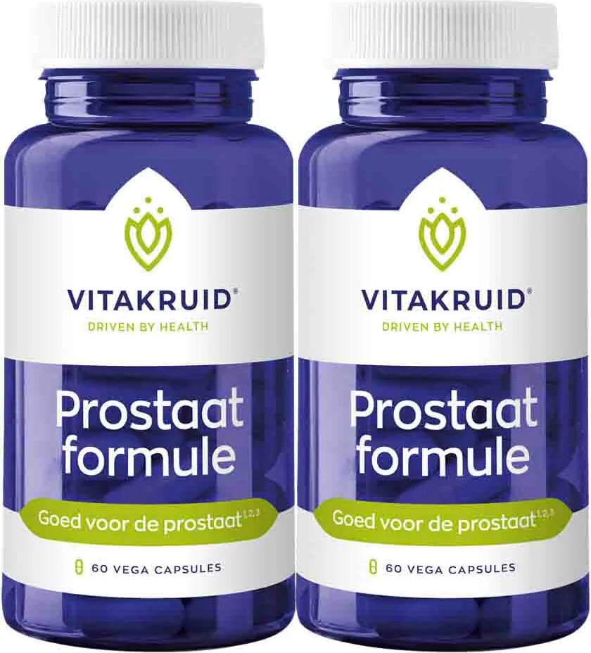 2x Vitakruid Prostaatformule 60 vegacapsules