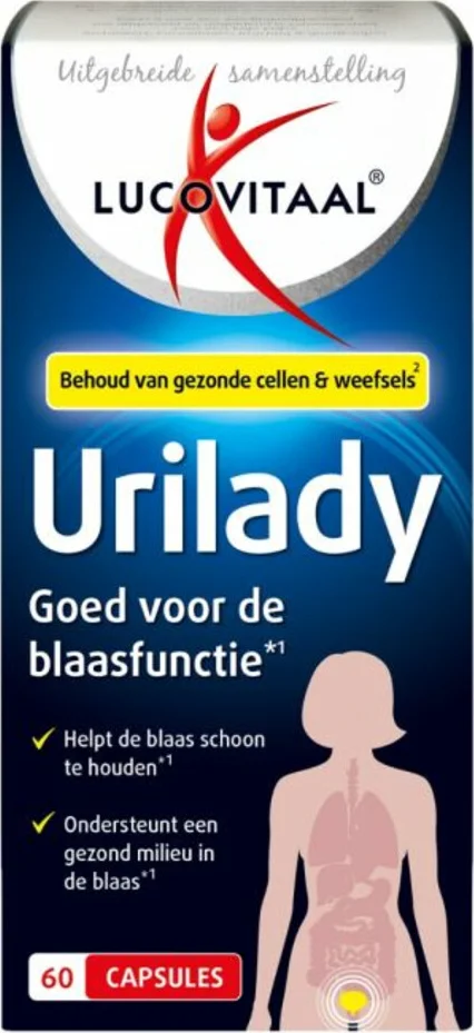 3x Lucovitaal Urilady 60 capsules