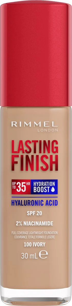 Rimmel Lasting Finish 35H Foundation Ivory 100 30 ml