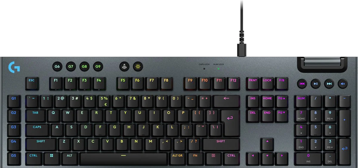 Logitech G915 X Gaming Toetsenbord Qwerty Zwart