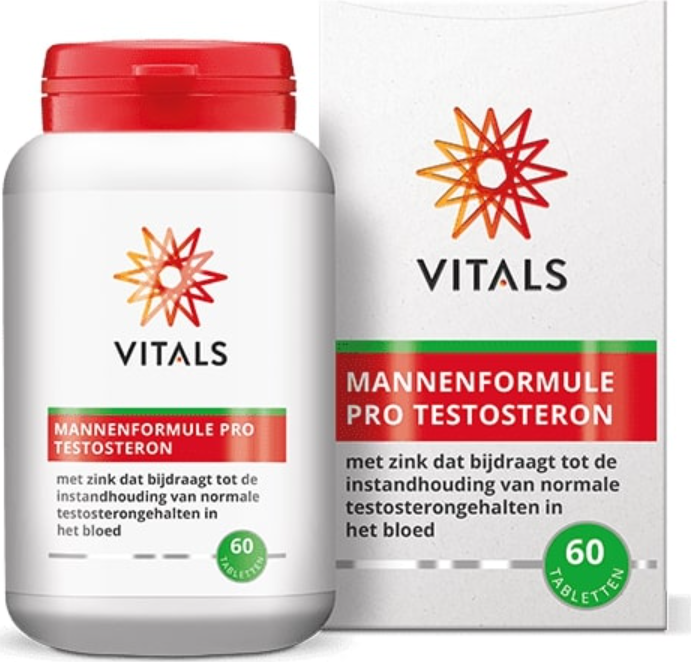 Vitals Mannenformule Pro Testosteron Tabletten 60TB