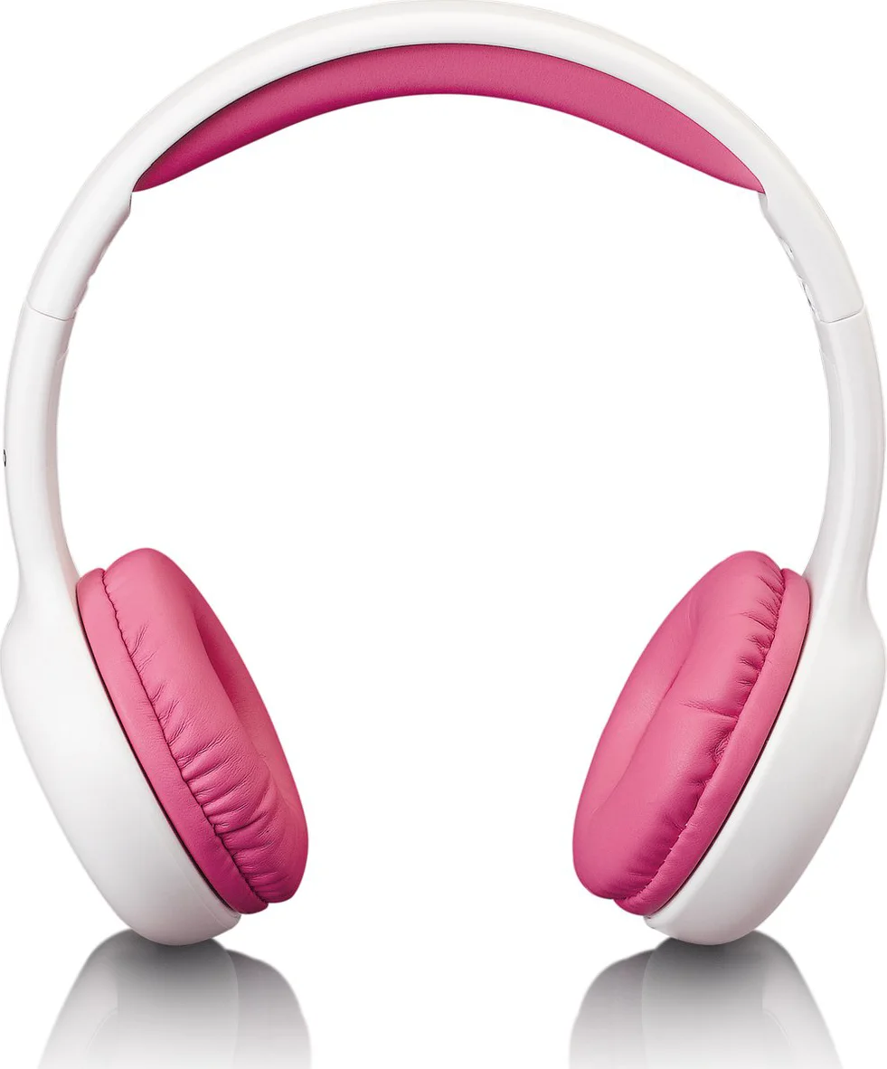 Alecto HP-010PK Hoofdtelefoon Kinderen Wit / Roze