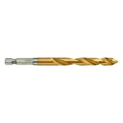 Milwaukee Metaalboor Shockwave HSS-G TiN Red Hex 8 x 111 mm VE=1 - 48894719