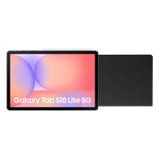 Samsung Galaxy Tab S10 Lite 10,9 inch 256GB Wifi en 5G Grijs + Book Case Zwart