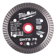 Milwaukee Diamantdoorslijpschijven DHTS DHTs 76 mm 1pc - 4932464715