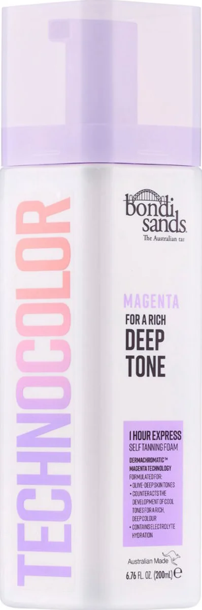 Bondi Sands Technocolor Self Tanning Foam Magenta 200ML