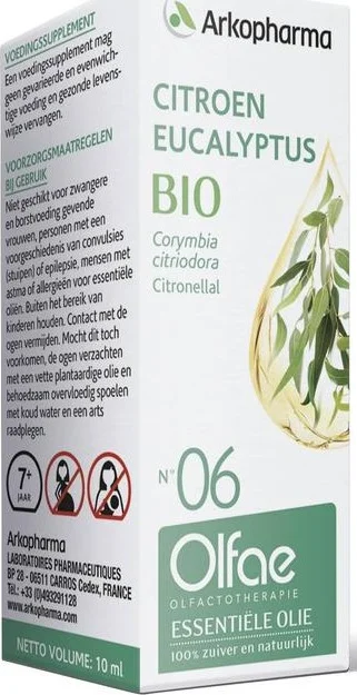 Arkopharma Olfae Citroen Eucalyptus Bio Nr 6 10ML