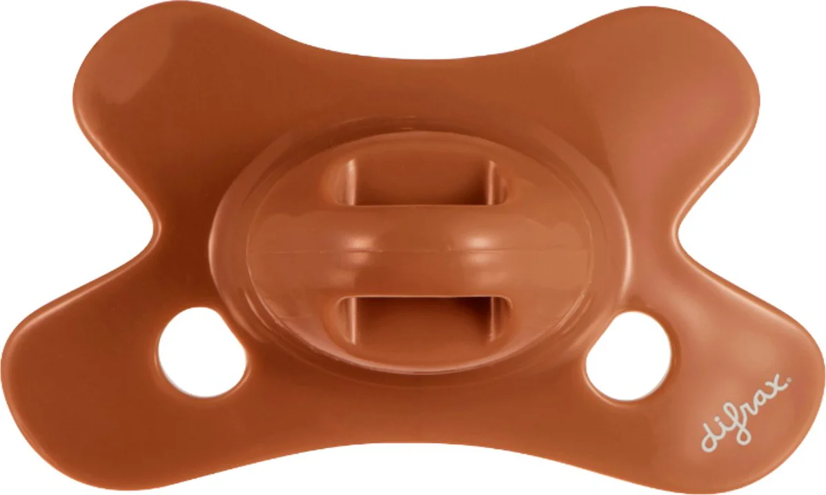 Difrax Fopspeen Natural 0-6 Maanden - Cinnamon