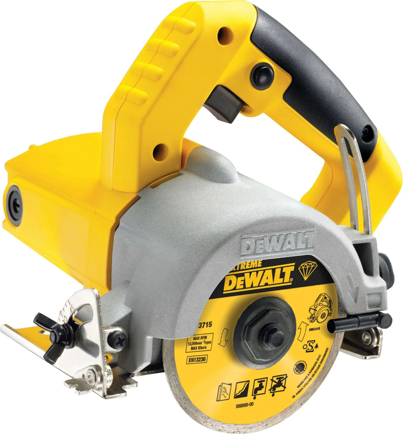 DeWALT DWC410 Handcirkelzaag voor tegels 110mm 1300W