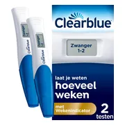 Clearblue Digitale Zwangerschapstest met Wekenindicator 2ST