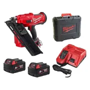 Milwaukee M18 FFN-502C Accu Constructietacker 18V 5.0Ah in koffer - 4933471404
