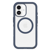 OtterBox Defender Pro XT iPhone 17 Back Cover met MagSafe Magneet Transparant Blauwe Rand