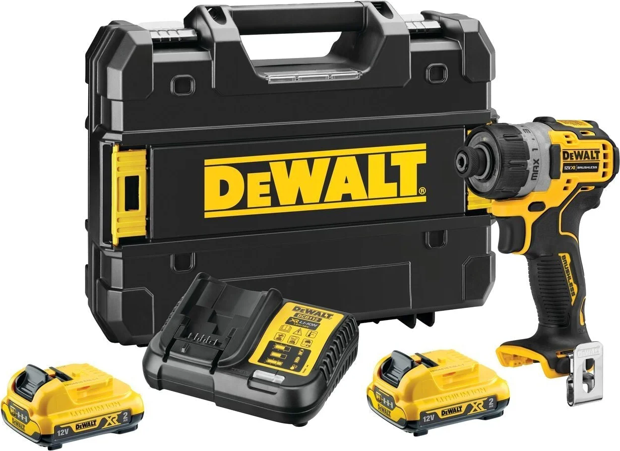 DeWALT DCF601D2 Accu schroefmachine 1/4" 12V XR 2.0Ah in TSTAK