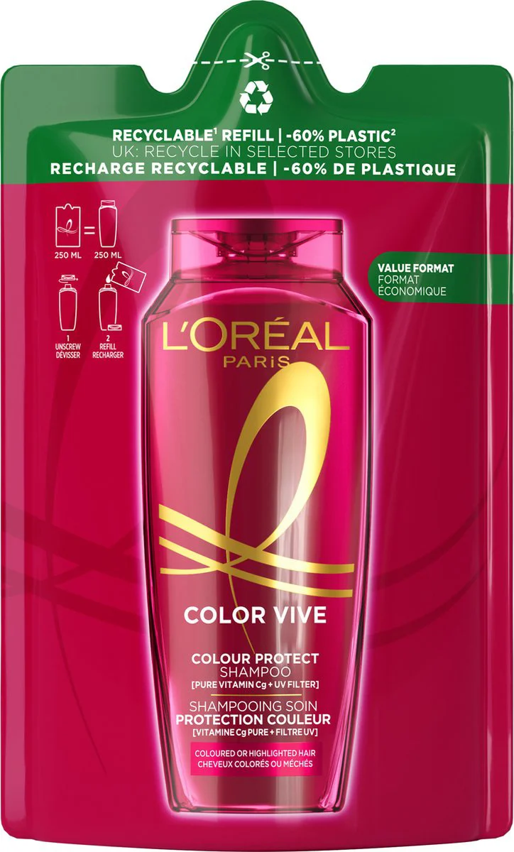 L'Oréal Elvive Color Vive Shampoo Refill 250 ml