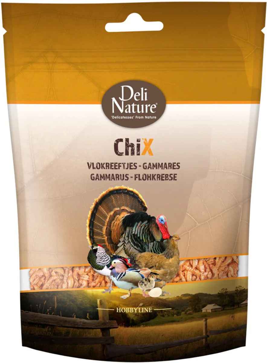 10x Deli Nature Chix Vlokreeftjes 150 gr