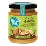 TerraSana Gemengde Notenpasta Crunchy 4-Mix 250GR