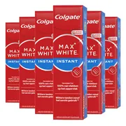 6x Colgate Tandpasta Max White Optic 75 ml