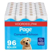 Page® toiletpapier - Compleet Schoon wc papier - 96 rollen - Voordeelverpakking