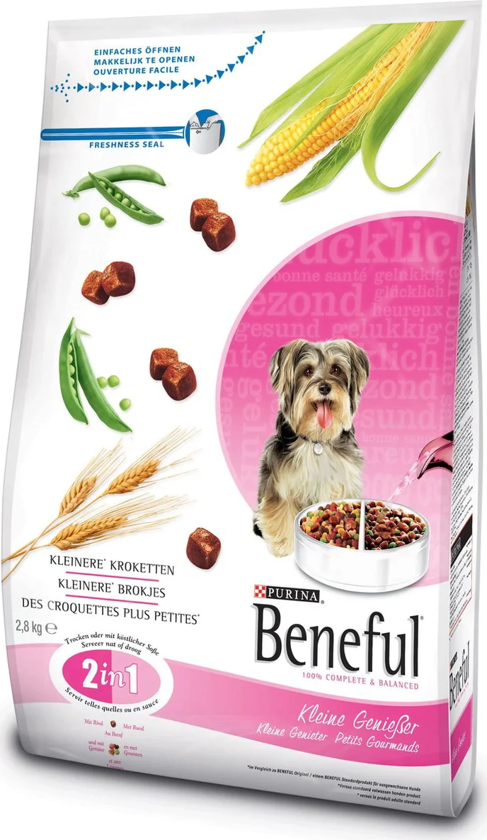 Beneful Kleine Genieter - Rund/Groente - Hondenvoer - 2,8 kg