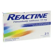 Reactine Cetirizine 10mg Tabletten 21st 21TB