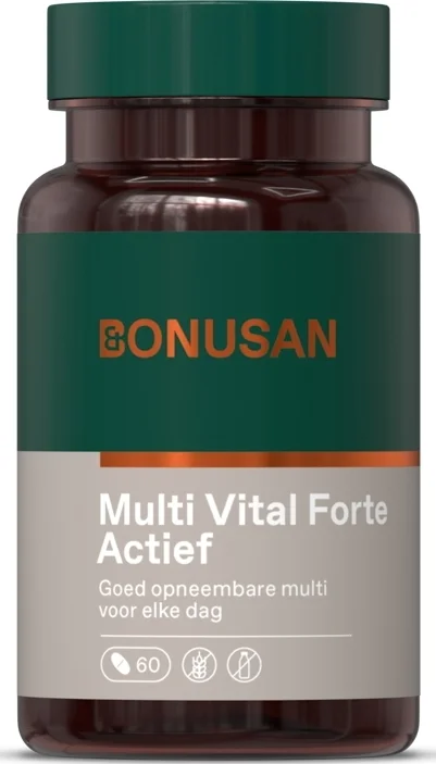 Bonusan Multi Vital Forte Actief Tabletten 60TB